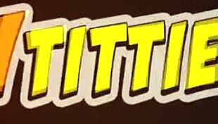 lover slides his cock between sofie's big boobs in lingerie before she sucks it