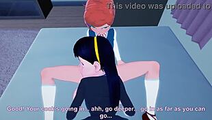 hey, violet parr in a threesome competition? that's hot!
