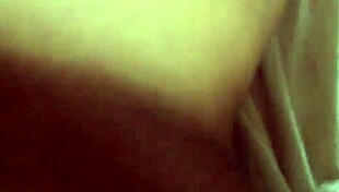 Marathi desi aunty takes monster cock in hardcore pussy creampie with audio on headphones.