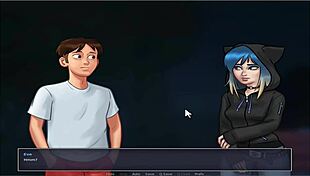 Summer Time Saga Unc Part 3 - Eve Flashing