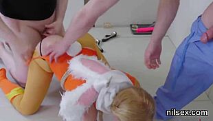 Randy Kitten Taken in Ass Hole Loony Bin for Uninhibited Therapy