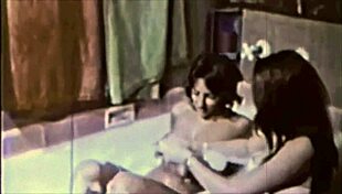 Vintage hairy lesbians explore antique retro fantasies in intriguing ways