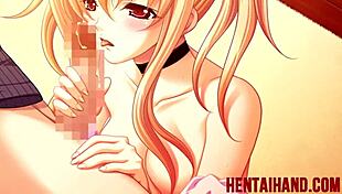 Busty red-head hentai babe engages in an intriguing adventure with you.