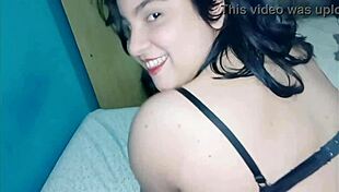 hard anal sex doggystyle bent over pov facial cumshot