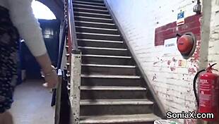 Cheating British Milf Lady Sonia Teases With Gigantic Boobs