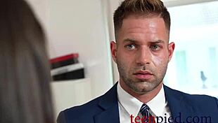 I finally fucked my long-time crush Lola Rose, bending her over for doggystyle quickie with her young pussy