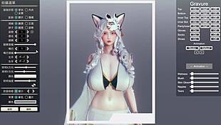 Honey Select 2 character creation in anime style. Dive into unique hentai designs today.