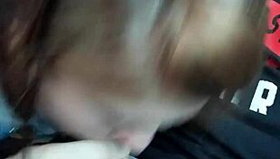 Pregnant Babe Sucks Monster Black Cock