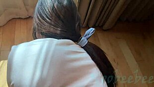 Chubby Thai Cutie Gets Creampie from Fat Asian