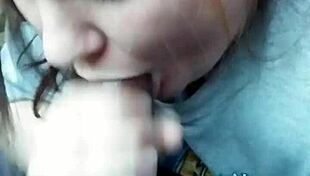 Pregnant Babe Sucks Monster Black Cock