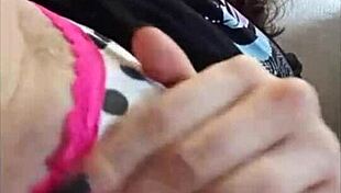 Cute Nerd Teases with Panties Masturbation During Sexting