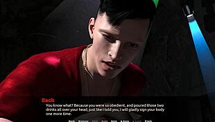 Shaved babe with big tits and ass plays in group blowjob session.