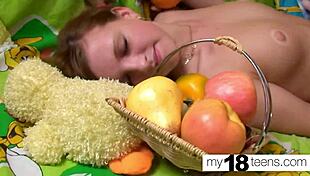 My18Teen Slut Enjoys Hard Doggy and Cowgirl Cum in Mouth