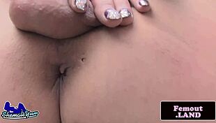 i'm a tattooed transsexual jerking off outdoor for the first time.