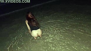 Fanny Casada Shows Off Without Panties In Public On The Street!