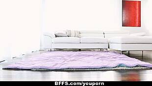 Bffs fooling around with step sister friends