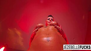 Jezebelle bond enjoys solo fun with big tits