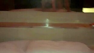 Brunette amateur with big ass gets anal fucked in hotel room by horny guy