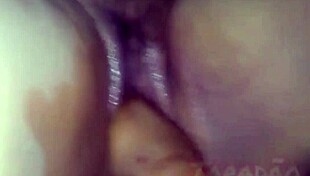 Prostitute's Natural Tits And Hairy Pussy Get Cum In Mouth