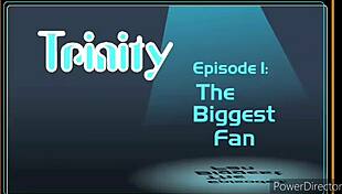 Blonde popstar trinity with big tits gives head to lucky fan with monster cock