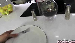 Step Brother Teaches Ally's Sister Anal In Family Competition!