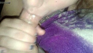 the scene builds to a climax where he cums in her mouth, filling it with hot load