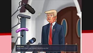 Blonde gets huge facial at party!