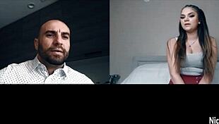 sexy teen athena faris loses control and intensely masturbates her big tits and pussy