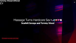 Massage With Big Ass Blonde Turns Into Hardcore Fucking And Cumshot