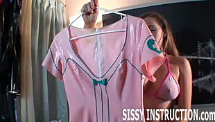 I force my slaves to dress like sissy sluts for my pleasure