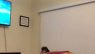 stepsister and stepbrother have fun before everyone comes home, things get wild