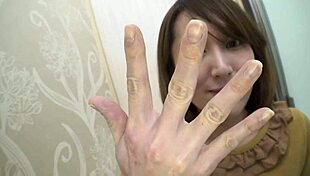 yuko takahashi gives hand-free blowjob