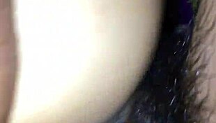 The voyeur watched as the wife's pussy got very wet