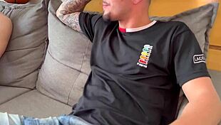 My friend Erick turns me into a cuckold in gay gangbang