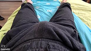 peeing in my pants while lying on the bed