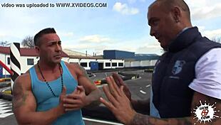 Oh no, DinIO lost the bet, so his girlfriend is now a prostitute in this hardcore scene