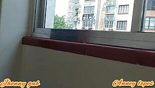 mascarada casada teases jhonny gab with skilled lips