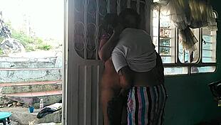 supervisor interviews me and i end up fucking her shaved pussy at my door