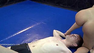 Nomi malone facesits and teases while playing naked chess