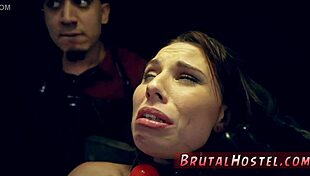 Aidra Fox and Kharlie dominate with big tits handjob in extreme bondage.