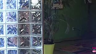 she did erotic performance then spread legs for hunky lover's big cock