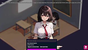 teen student chats with ai, unleashing hentai sex in anime world