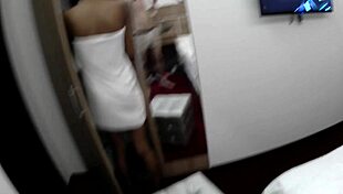 Skinny Ebony Teen Feels Intense Pleasure in POV Blowjob