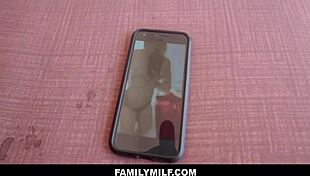 Hot Blonde Stepmom Sarah Vandella Seduces Stepson with POV Videos and Blowjob! 😍🔥