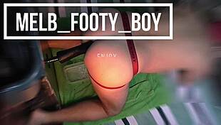 More of Melb Footy Boy Playing with Fist Toys and Dildos, Anal Fun