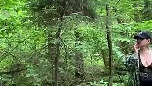 the hike in the forest turned into fucking her big ass 😍