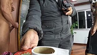 Grava��o Com A Transexual Maryna Sales Por Tr�s Das Cameras