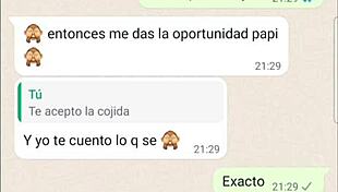 I want you to fuck me again, she won't find out part 4 - girlfriend on web chat.