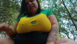 Mary Jhuana sneaks into the park with toys, masturbates to a hidden orgasm outdoors.