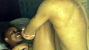 ebony gets fucked missionary style again